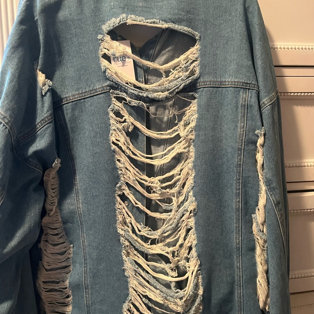 Ripped jacket